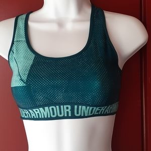 Under Armour UA Crossback Mid Printed Sports Bra